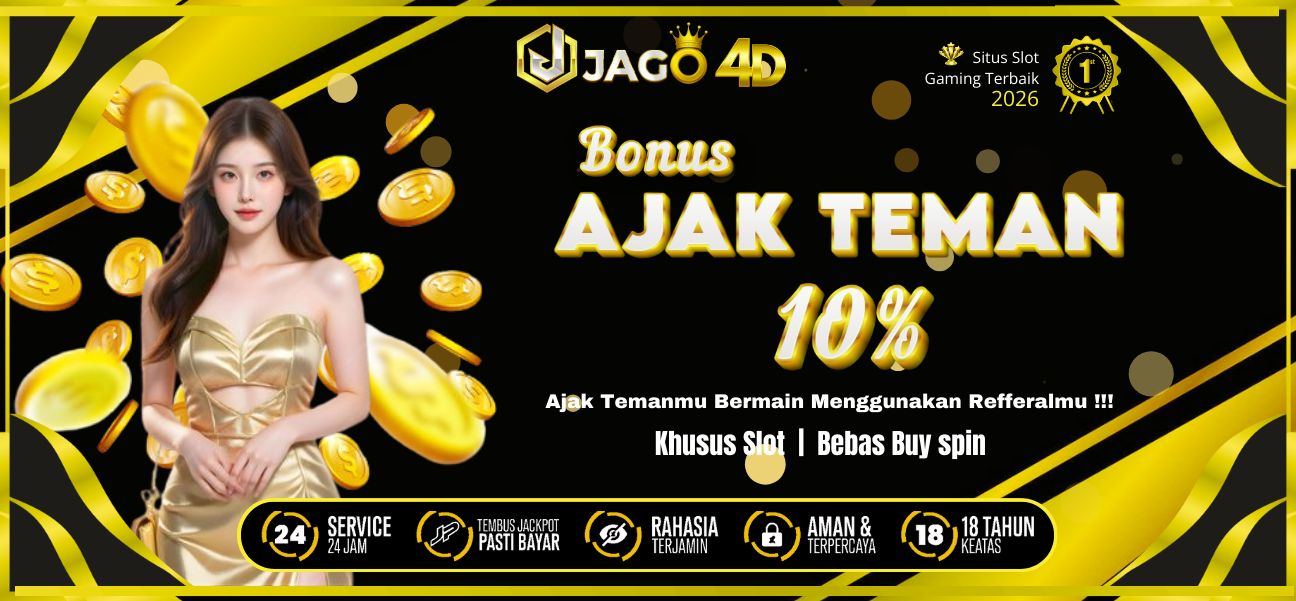 SELAMAT DATANG DI JAGO4D